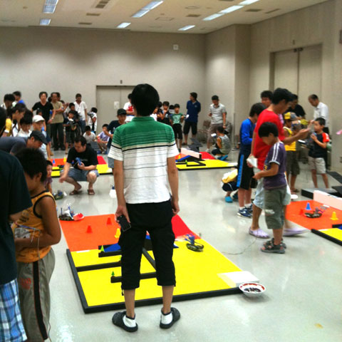 予選大会フィールド練習 予選大会フィールド練習